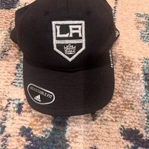 LA Adidas Black Prime Blue Cap